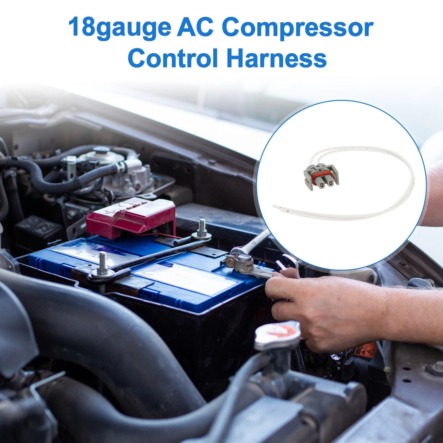2 x A/C Compressor Control Valve Plug for BUICK LESABRE (2000–2005)