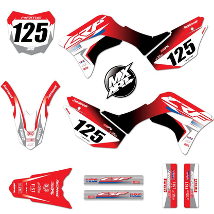 PRO Style Sticker Kit for Honda CRF 125F (2019-2023) Full Custom Graphics