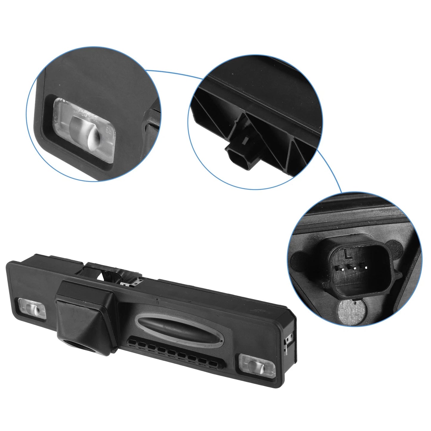 Rear Trunk Lid Tailgate Lock Release Handle for Ford Focus Mk3 (2011-2018)