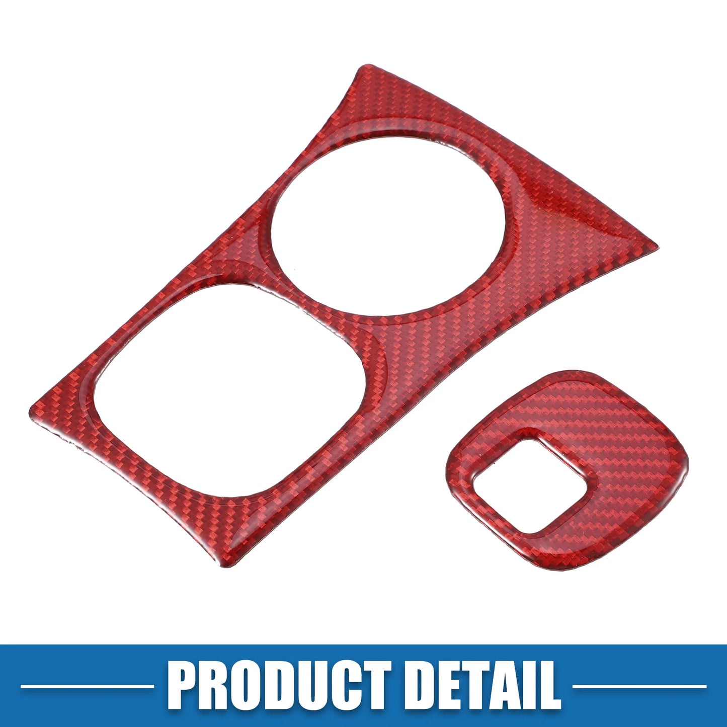 Key Hole Panel Covers for Chevy Corvette C5 Red (1997-2004)