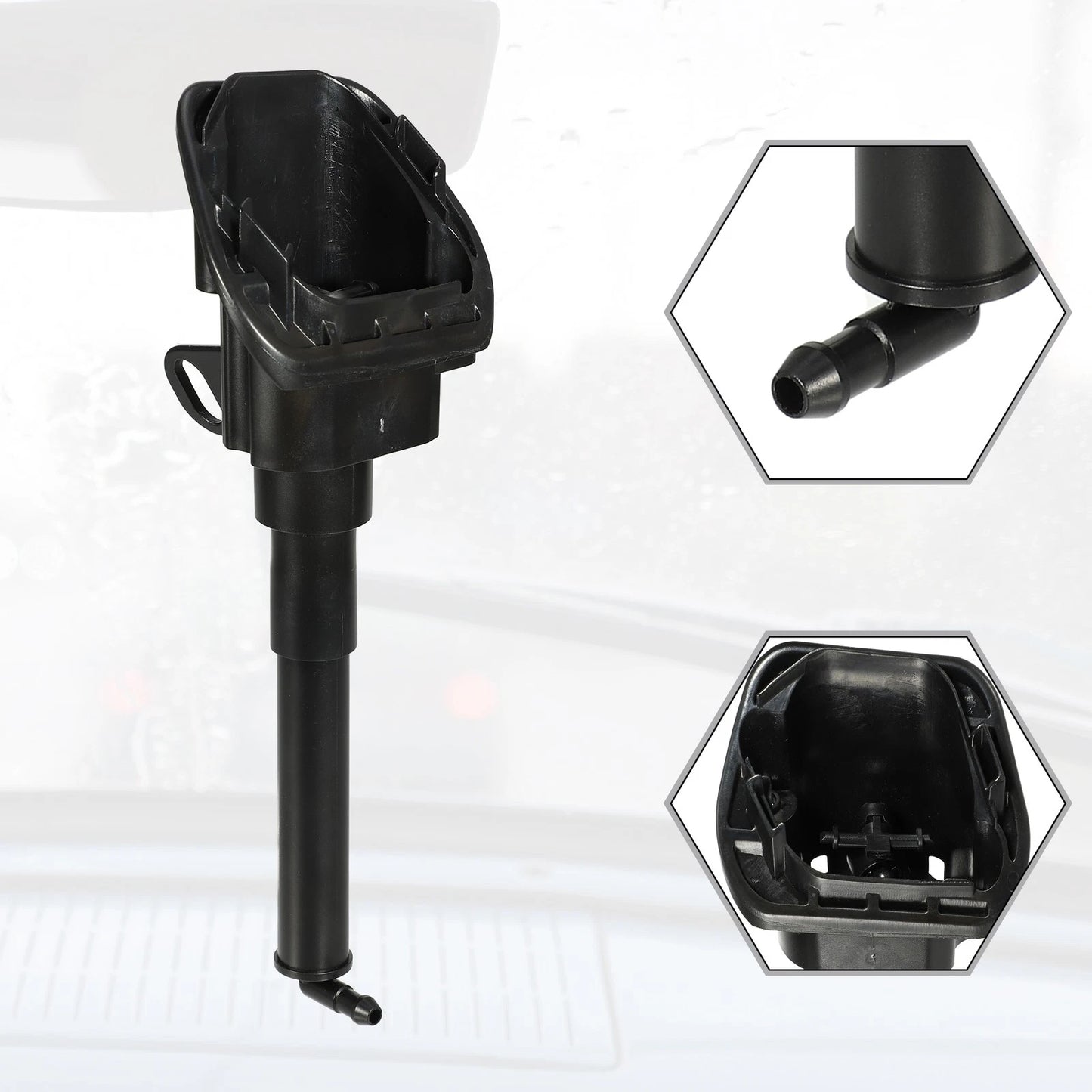 Front Right Headlight Washer Nozzle for Car (2010-2015)