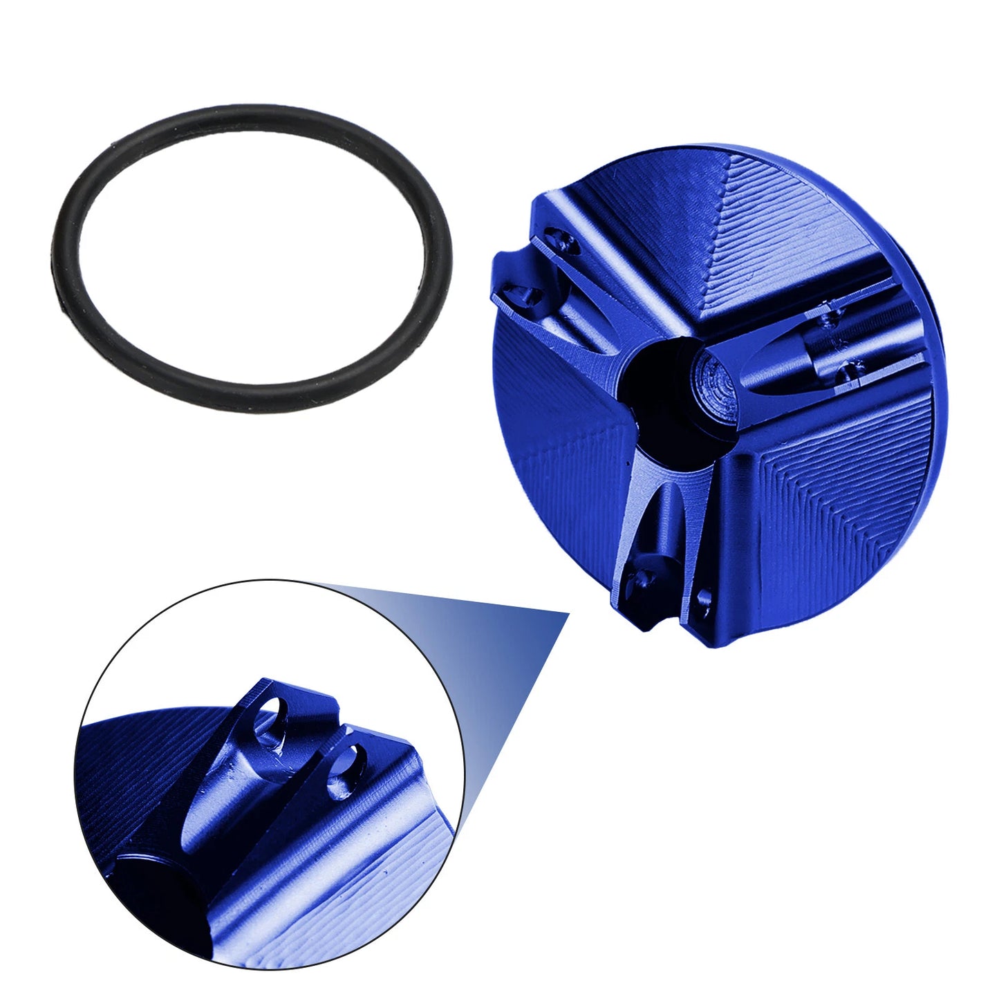Oil Filler Plug Blue for Yamaha MT-03, MT-07, MT-10, MT-25 (2016-2023)