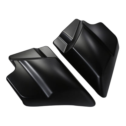 Battery Side Covers for Harley Touring Road Glide (2009-2024) Black Denim