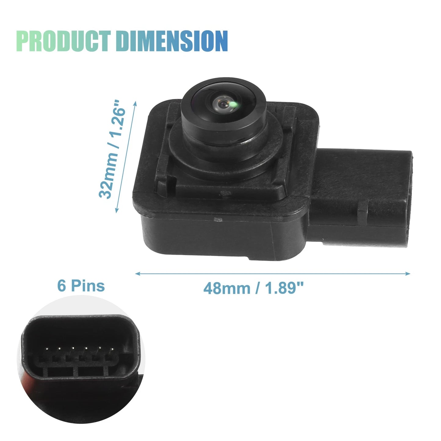 Rear View Backup Camera for Ford F250 F350 F450 F550 Super Duty (2017-2022)