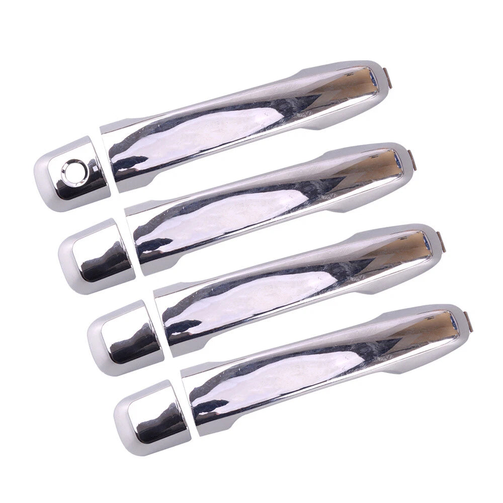 8 Pcs Chrome Outside Door Handles for Lexus Toyota 4Runner (2003-2023)