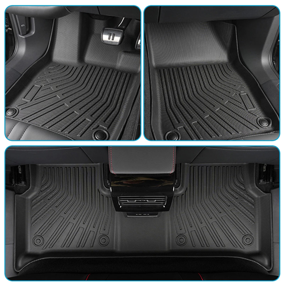 TPE Car Floor Mat Boot Liner Set for Nissan X-Trail (2022-On)