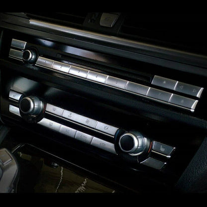 Center Console CD Digital Buttons Trim for BMW F10 F18 F07 F06 F12 (2011-2017)