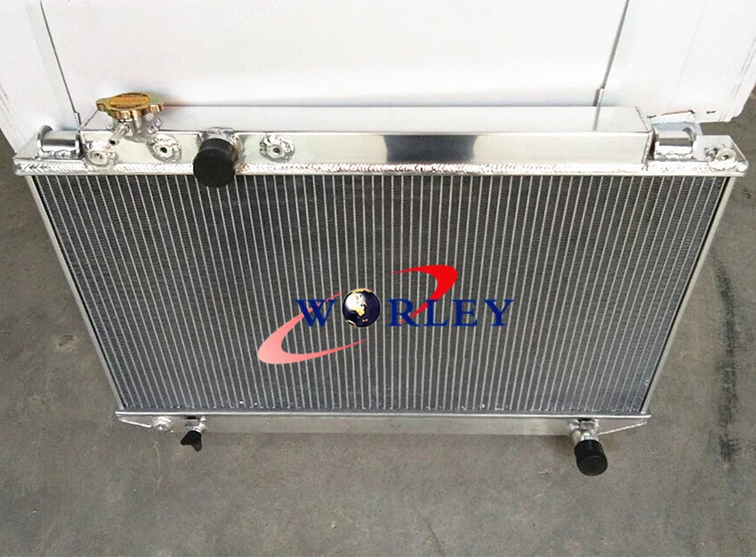 Aluminum Radiator & Fans for Toyota Cressida MK2 MX83 3.0L (1989-1993)