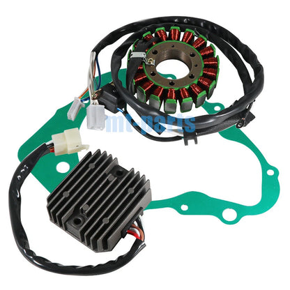 Magneto Stator, Regulator Rectifier, Gasket for Yamaha SRV250 (1992-1993)
