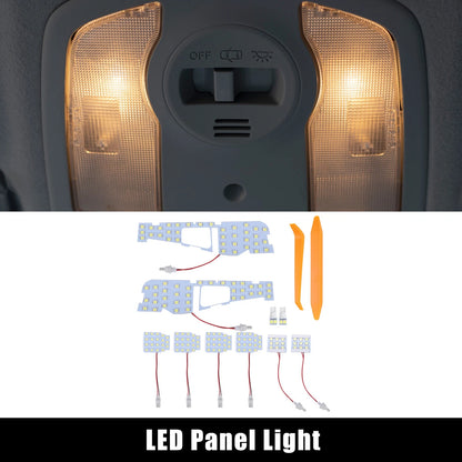 1 Set 5050SMD 6000K Car Interior Dome Light for Toyota Alphard Vellfire