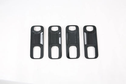 Door Handle Bowl Cover Trim for Ford F150 (2015-2019) - Carbon Fiber 8 pcs