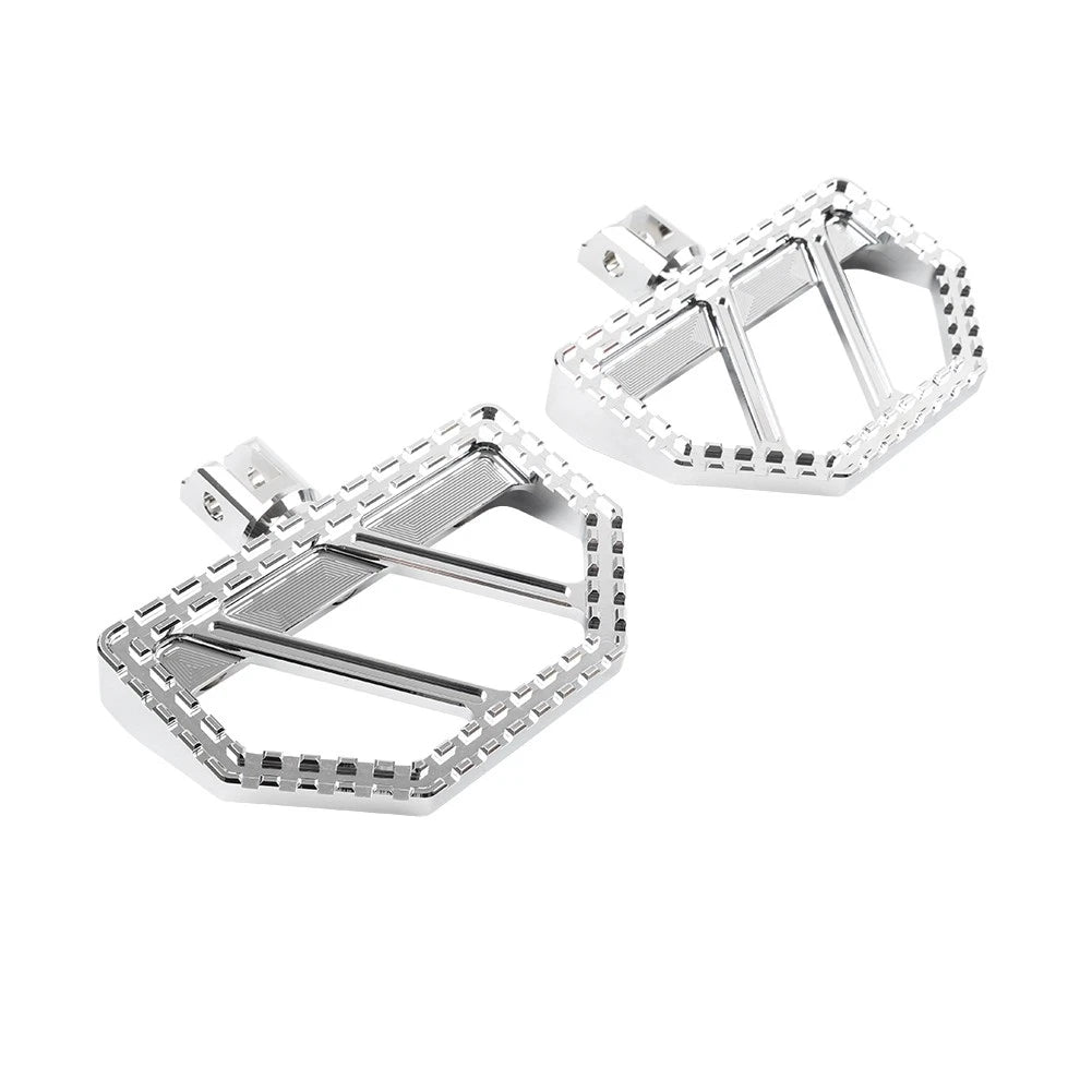 Chrome Mini Foot Pegs for Harley Softail (2018-2023)