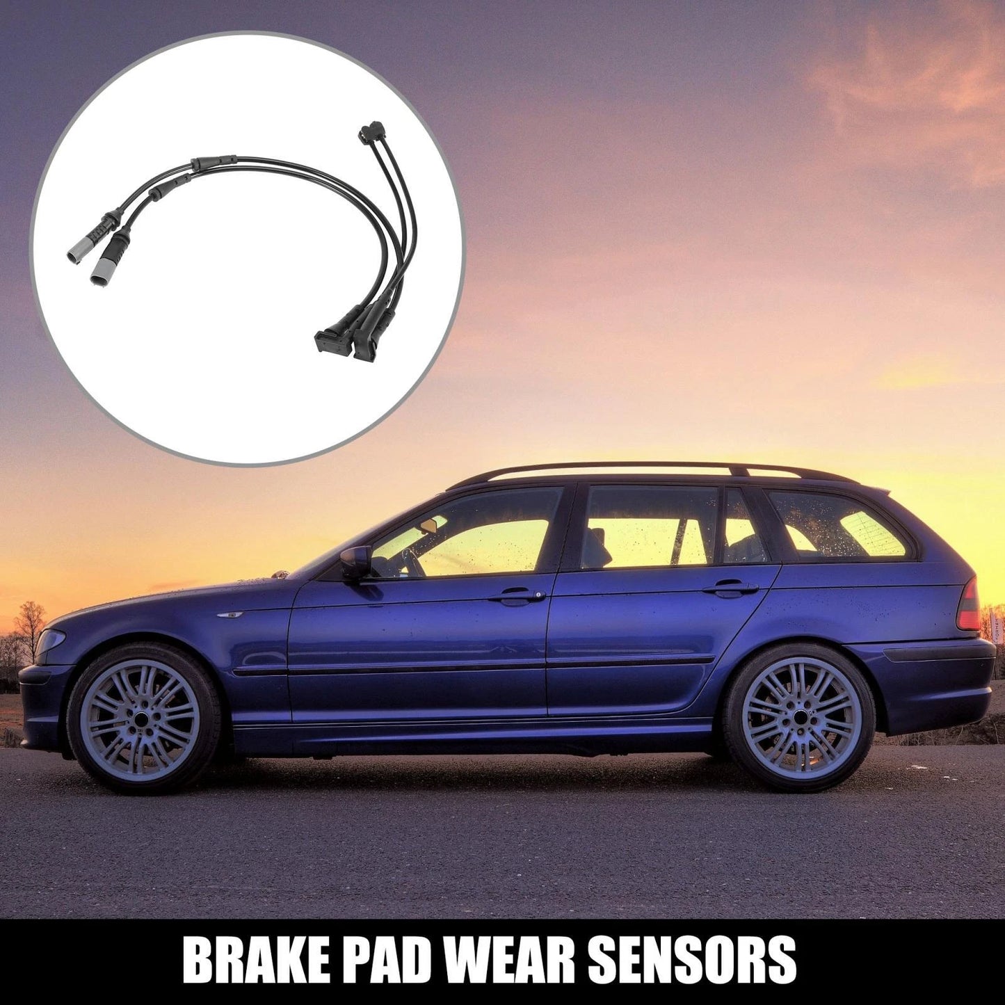 Front Brake Pad Wear Sensors for BMW Mini Cooper (2002-2023)