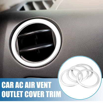 4 x AC Air Vent Outlet Cover Ring Trim for Toyota Tundra (2014–2021)