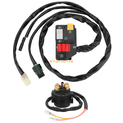 Handlebar & Starter Relay Switch for Honda Sportrax 250 TRX250EX (2001–2005)