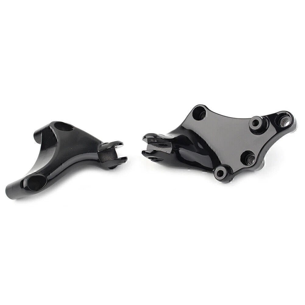 Rear Footrest Peg Mount Brackets for Harley Sportster XL1200C (2014-2021)