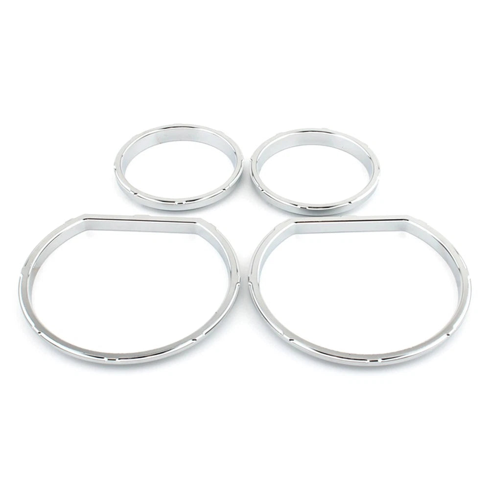Chrome Instrument Board Gauge Bezel for Harley Touring Electra Street Glide (2009-2023)