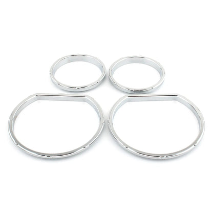 Chrome Instrument Board Gauge Bezel for Harley Touring Electra Street Glide (2009-2023)