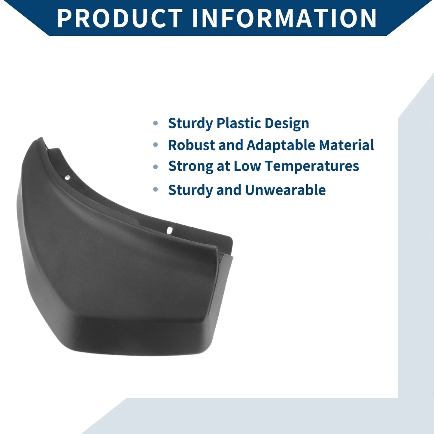Mud Flaps Splash Guards 1 Set for Land Rover Evoque (2013-2022)