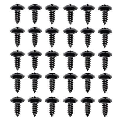 30 Pcs Fender Liner & Headlight Assembly Retainer Screws for Hyundai