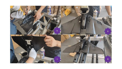 Dorsal-Fin Hydrofoil Stabilizer for Outboard Motor 5-150hp