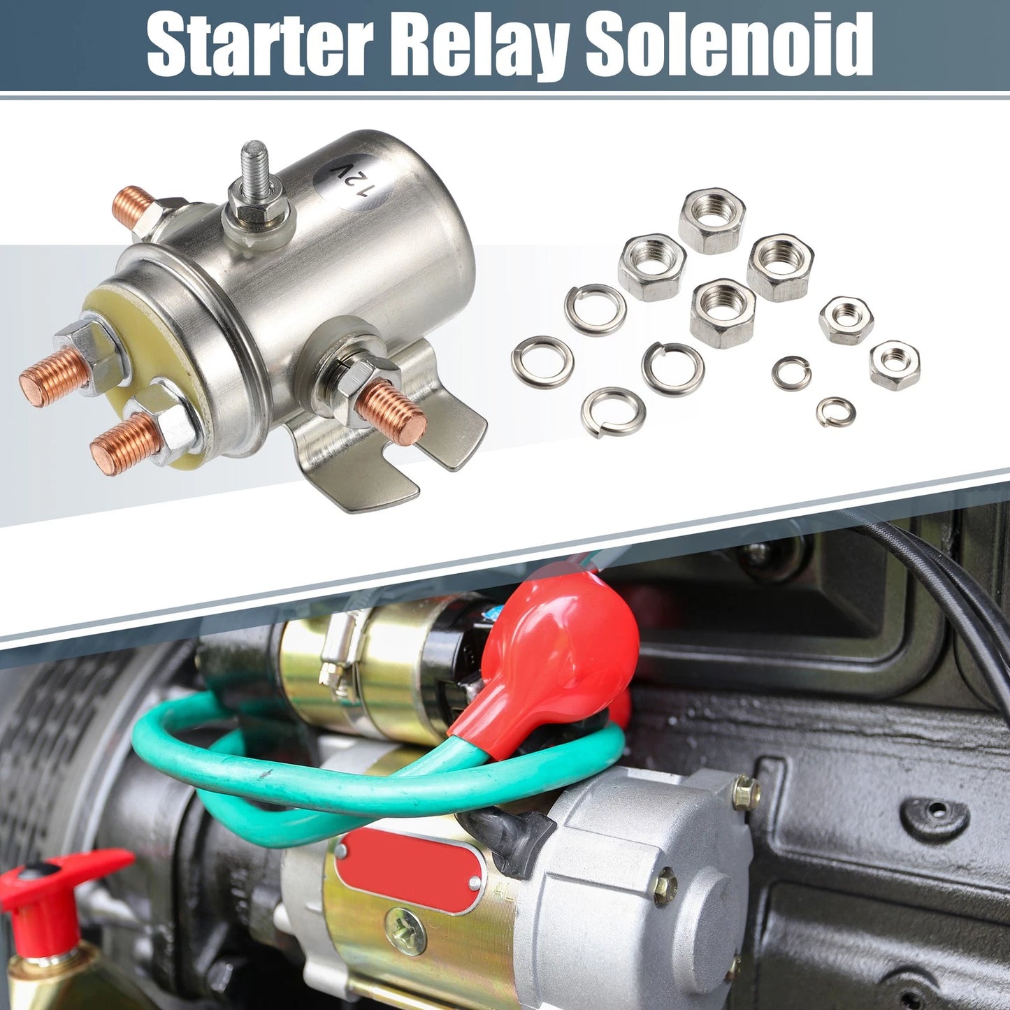Solenoid Relay Switch for Golf Cart Marine