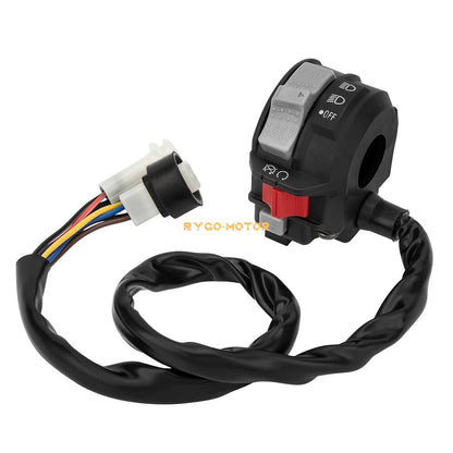Left Handlebar Start Switch Headlight for Yamaha YFM350FW Big Bear (1993–1994)
