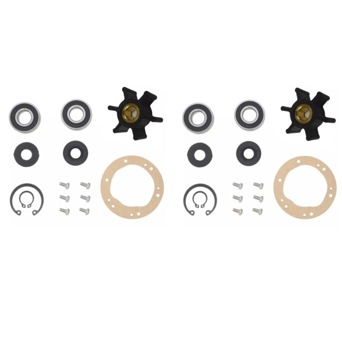 Raw Water Pump Repair Kit for Yanmar 3HM 3HMF 3GMF