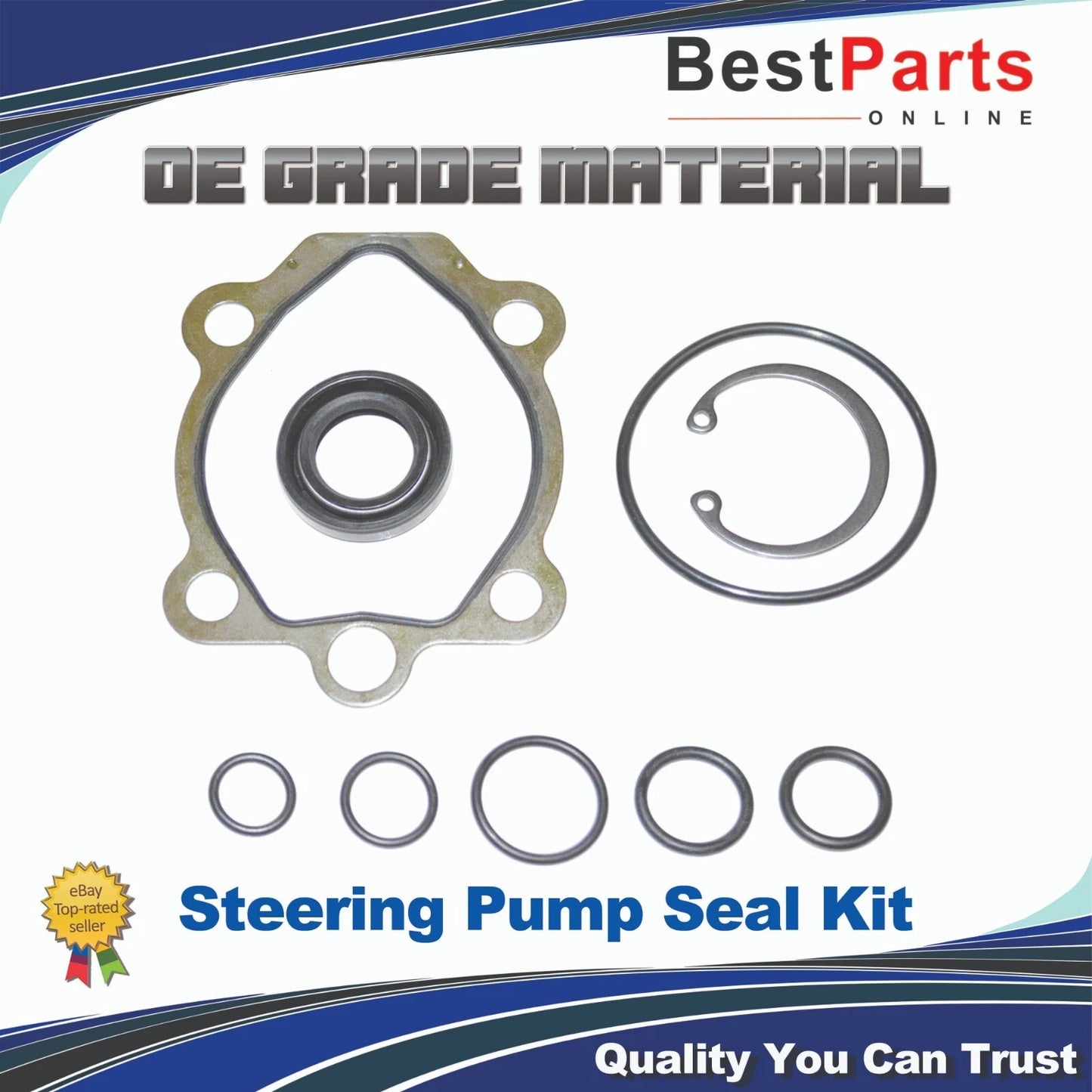 Power Steering Pump Seal Kit 2.4L for Nissan 240SX (1995–1998)
