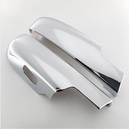 Silver ABS Lower Mirror Covers for Chevy Silverado GMC Sierra Tahoe Yukon