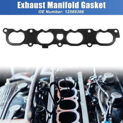Exhaust Manifold Gasket & Engine Intake Seal Black for Buick Regal