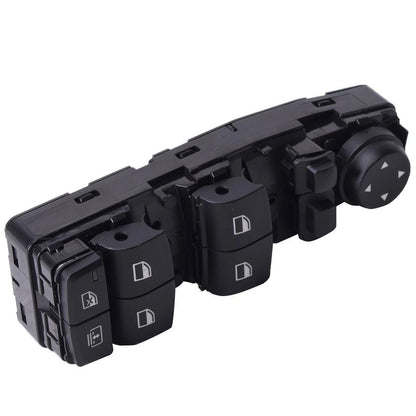 Window Switch Button for BMW F01 F02 F10 F30 (2008-2019) 1 x Black