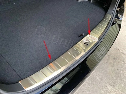 Rear Bumper Protector Sill Plate Cover for Subaru Forester (2019-2023)