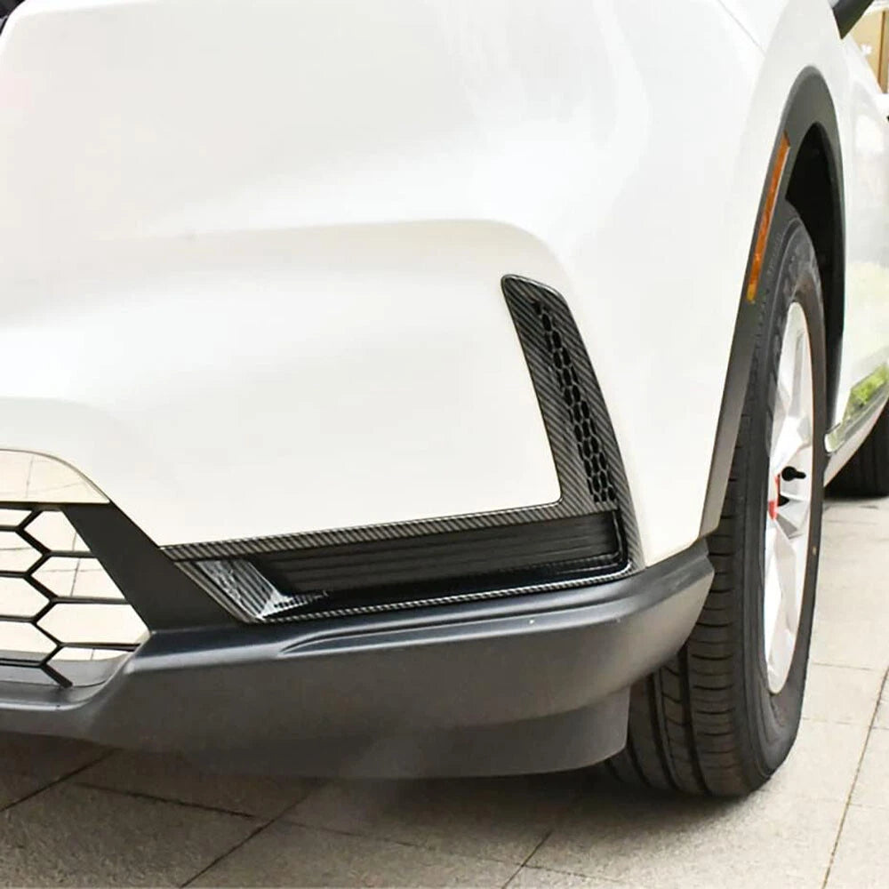 Carbon Fiber Front Fog Light Covers for Honda CR-V (2023-2024)