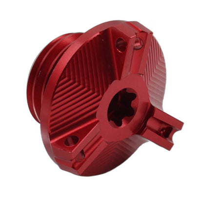 Red Engine Oil Cap Bolt Screw Filler Cover for Kawasaki Z400 Z650 Z800 Z900 Z1000