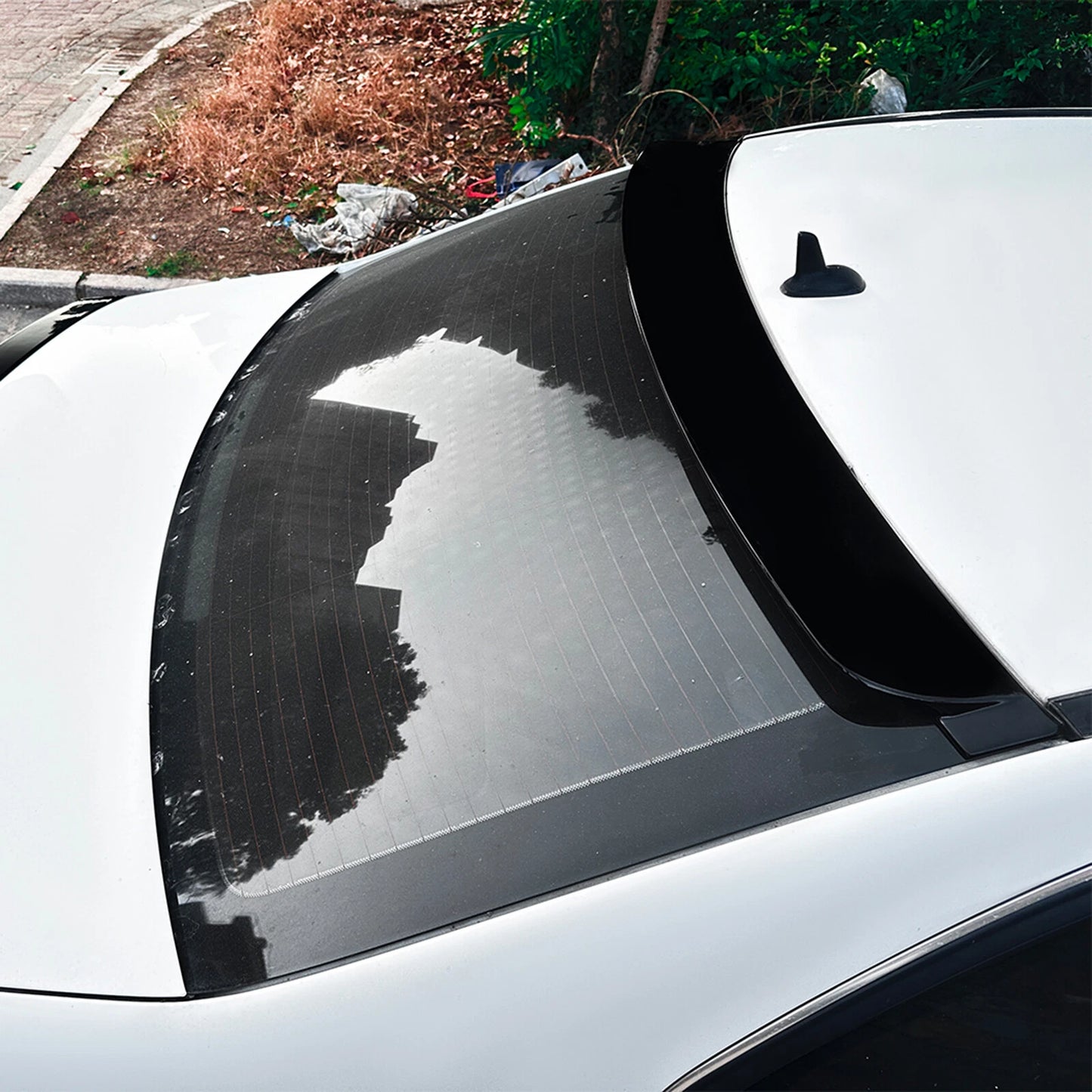 Rear Boot Spoiler Lip for Benz W204 C180 C200 (2008-2014)