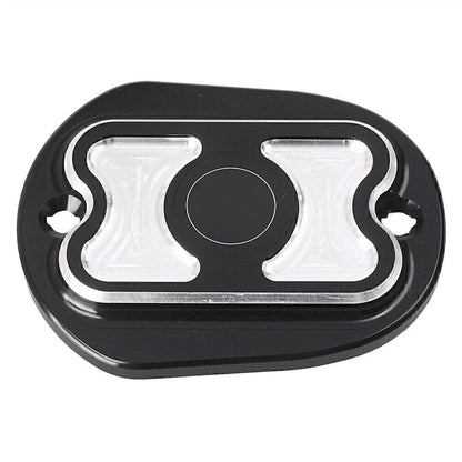 Black Front Brake Master Cylinder Cap for Caf Machine (2008-2014)