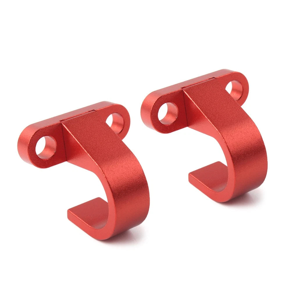 2 x Rear Brake Hose Clamp Guide Red for Yamaha YZ125 YZ250F YZ450F YZ85 (03-22)