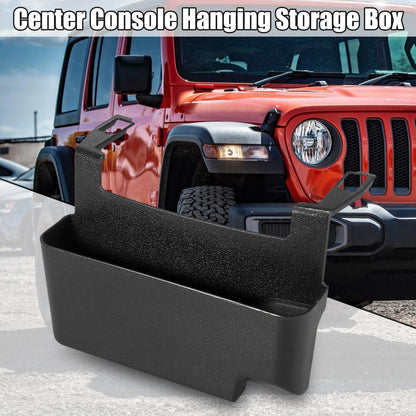 Car Center Console Storage Box Organizer for Jeep Wrangler (2018-2021)