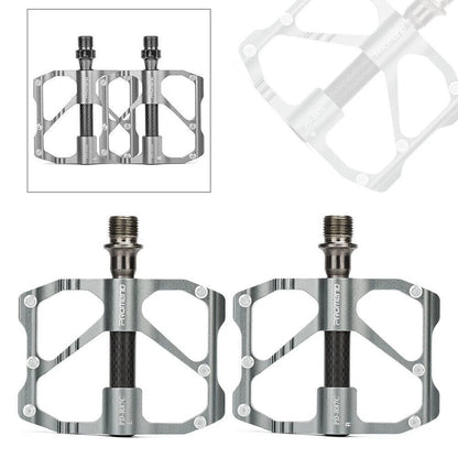 Ultralight Carbon Titanium Bicycle Pedals for 3Bearings MTB Road Bike