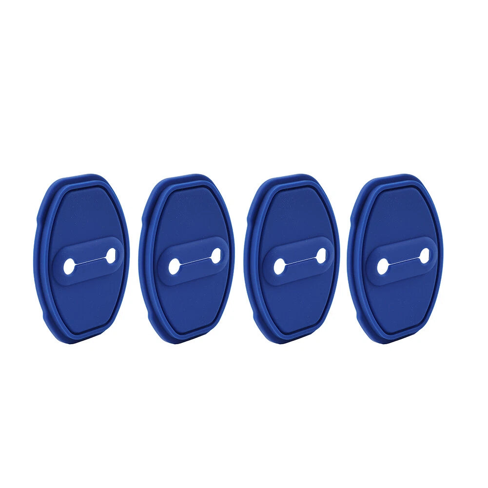 Blue Door Lock Protective Cover for Audi A3 A4 TT S3 VW Golf Passat Tiguan