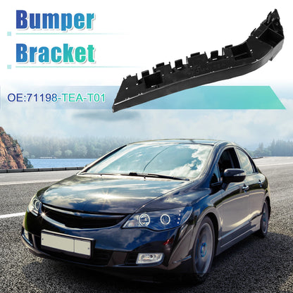 Left Side Front Bumper Bracket for Honda Civic (2017-2021)