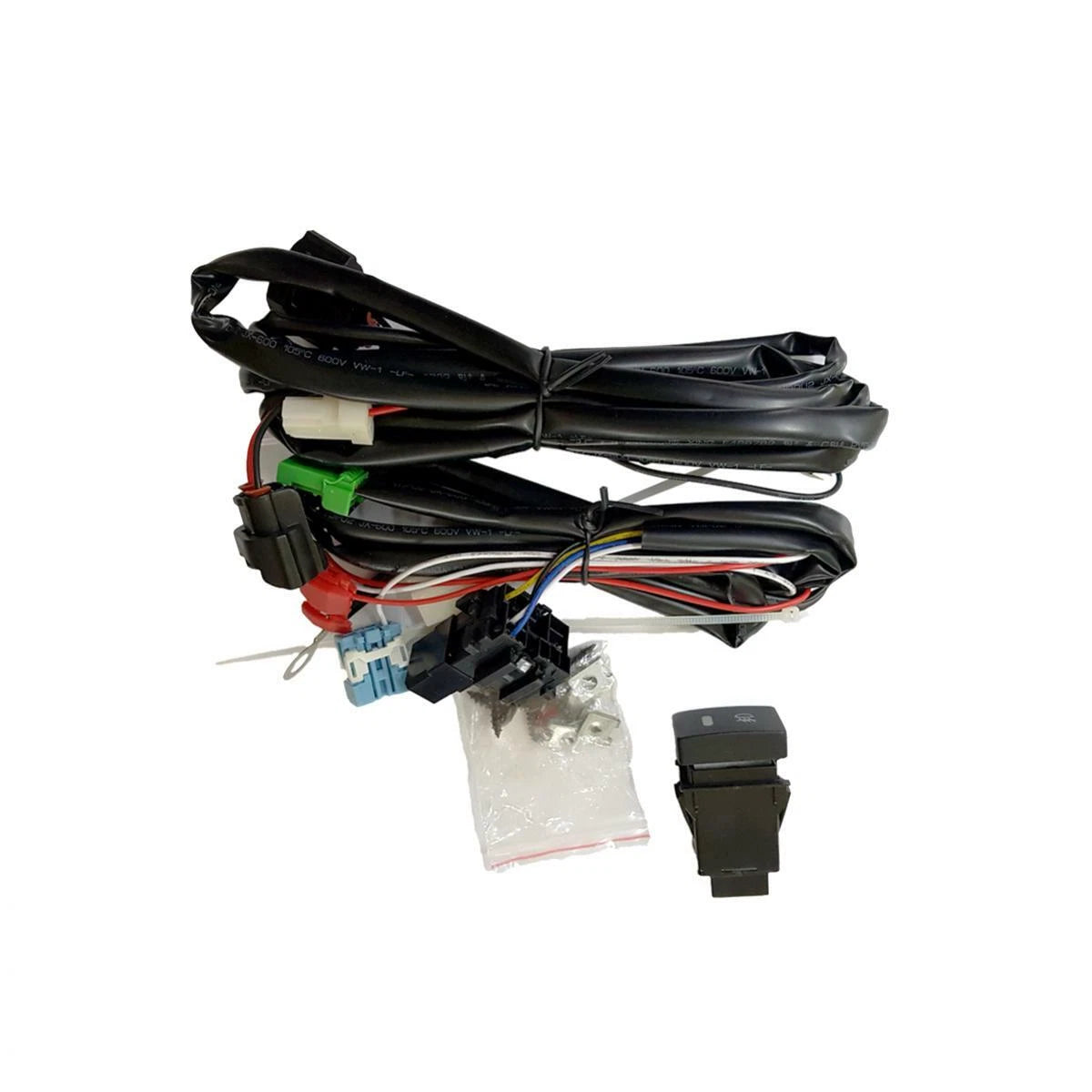 Fog Lights Driving Lamp Complete Set w Wire Fits Honda Jazz GE S HB 2008-10