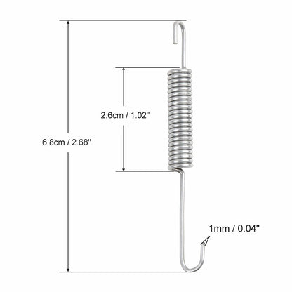 6.8cm Return Spring 5pcs for GN125