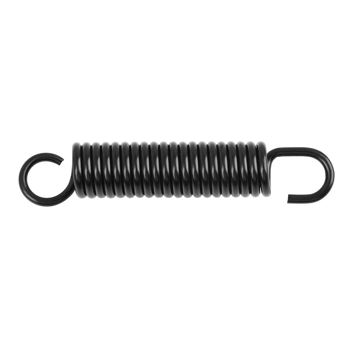 8.5cm Length / 2 x Motorcycle Black Bracket Kickstand Return Spring for GY6-125