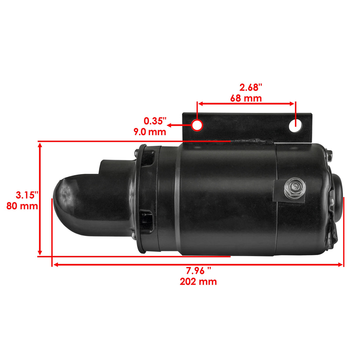 Starter Motor for Yamaha Outboard 85HP CV85EL/CV85ETL C Series 20" (1990)