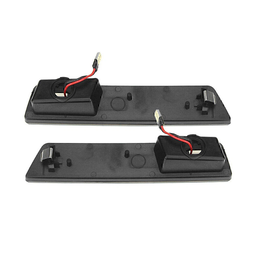 White LED Rear Side Marker Lights Pair for Dodge Challenger/Charger (2008-2014)