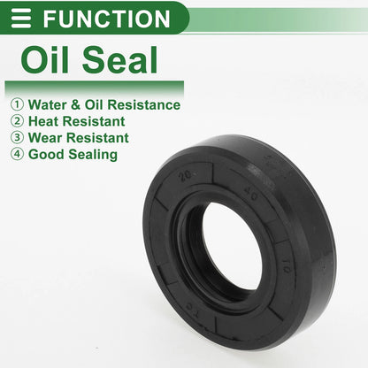 Oil Seal 5 Pcs 20x40x10mm NBR Rubber Seal Ring for Make Model