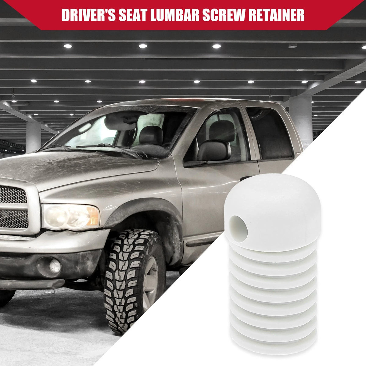 Car Driver Seat Lumbar Screw Retainer for Dodge Ram 1500 (2002-2008)