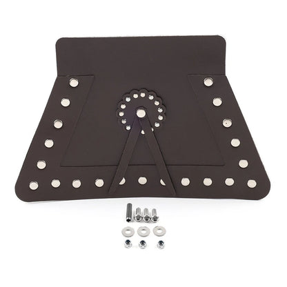 Double Leather Rear Mudguard Fender Flap for Harley Touring Softail